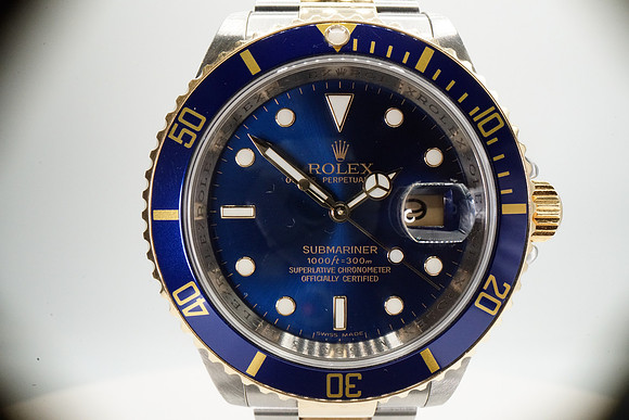 RolexSubmarinerBlueDialSteelandGold00008