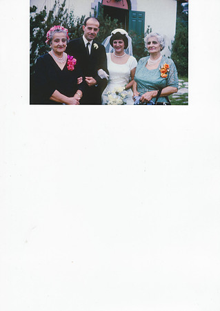 Georgette at her to George Wedding 1962 4