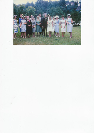 Georgette at her to George Wedding 1962 6
