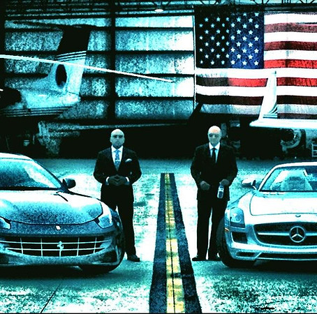 SharkTankFlagandCarsphoto