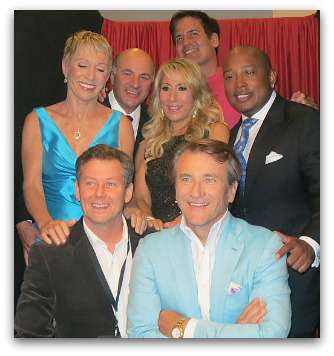 6 Sharrks in TV Guide photo booth TCAs 13 w Clay (1)